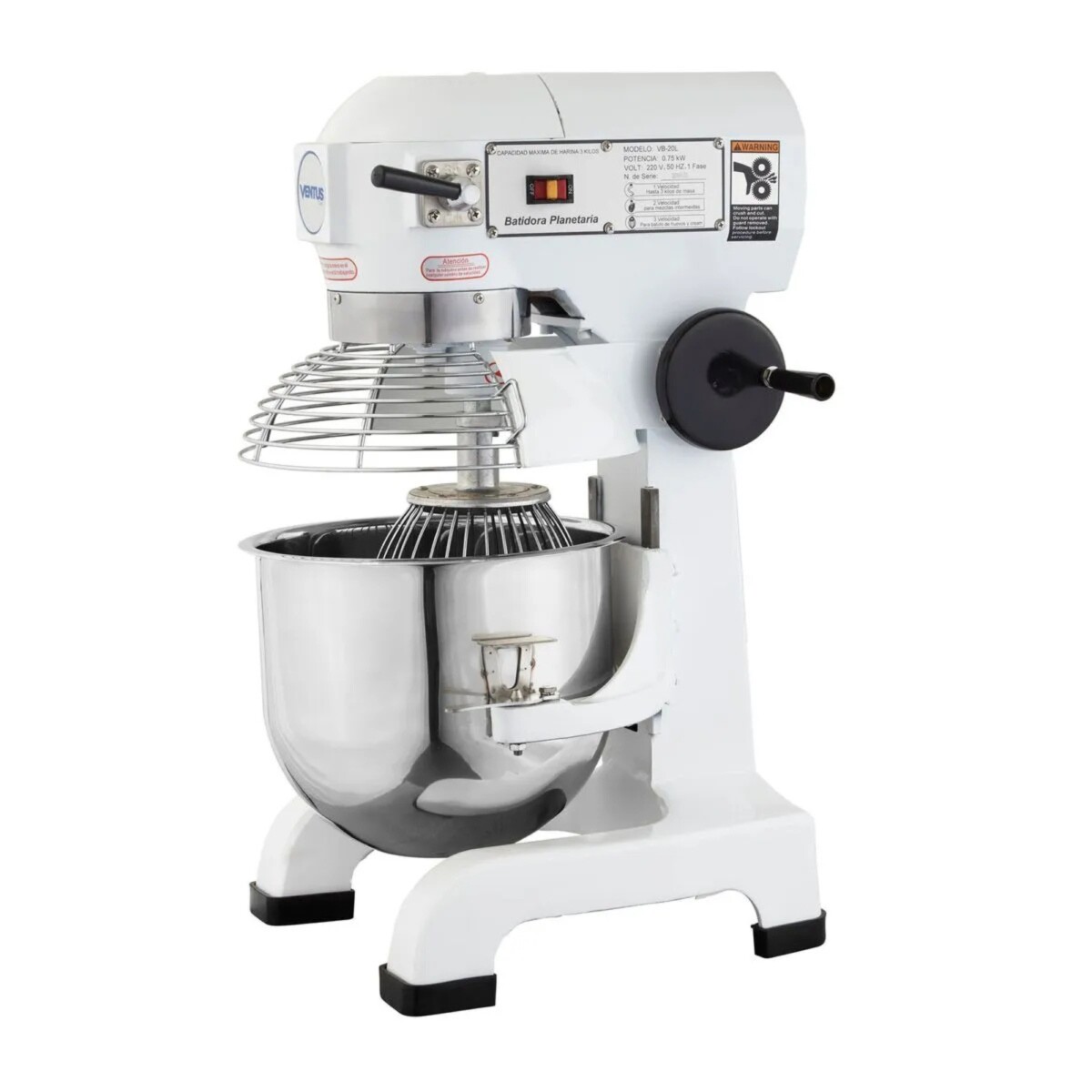 Batidora Profesional 20 lts | Ventus VB-20 