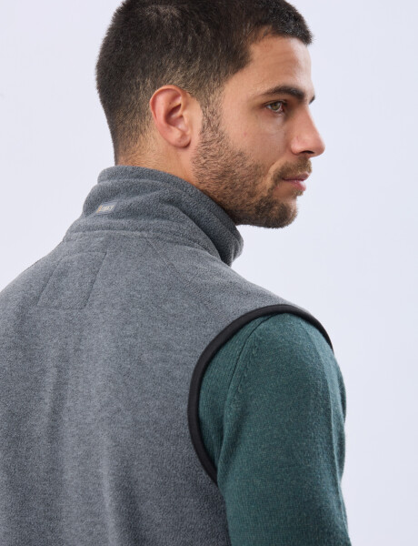 CHALECO POLAR DE ABRIGO Gris