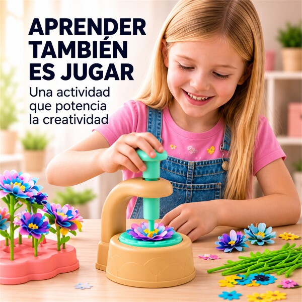 Kit Máquina para Hacer Flores Verde 1