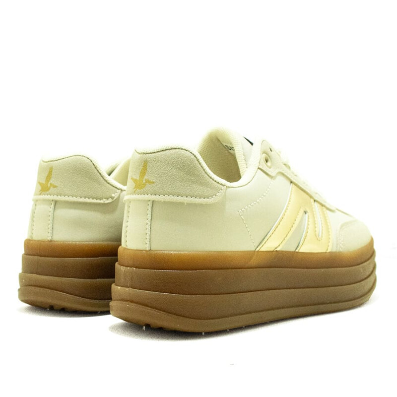 Championes Santa Barbara Lush de Mujer Beige-oro