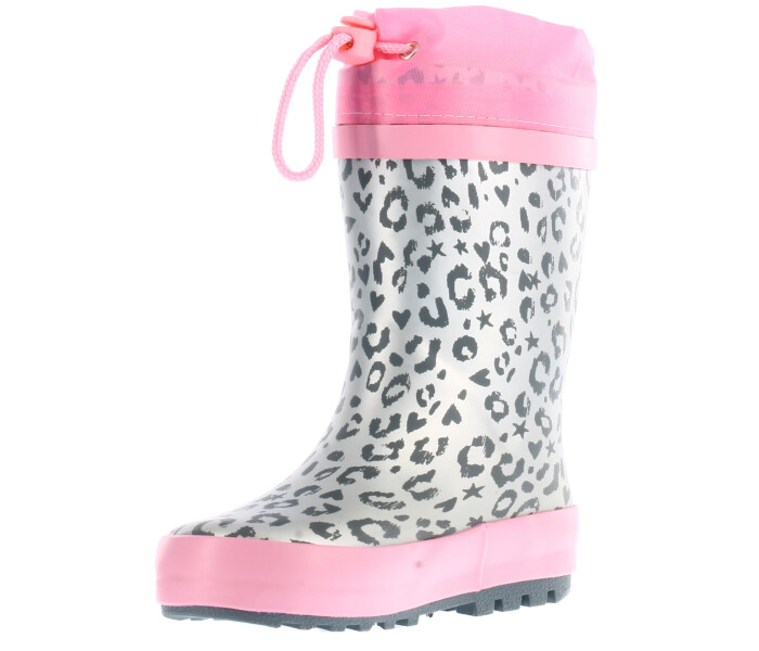 Bota de lluvia ANI con puño de nylon ajustable Grey