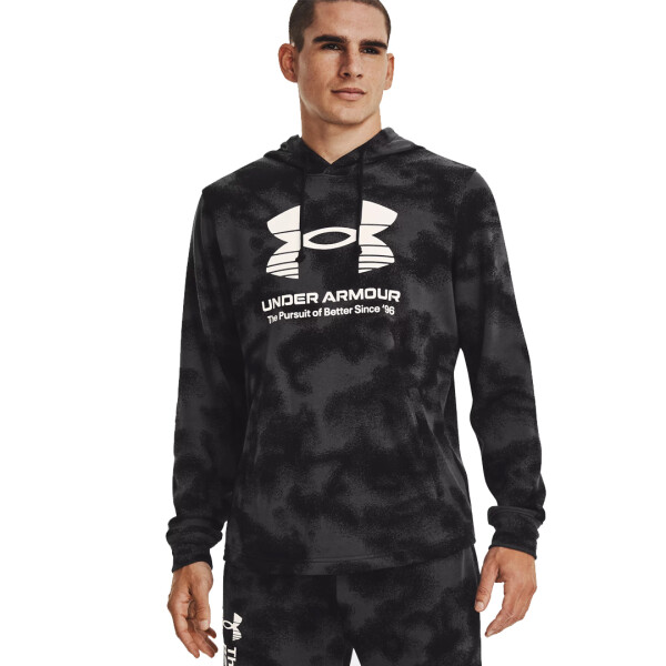 RIVAL TERRY NOVELTY - UNDER ARMOUR NEGRO