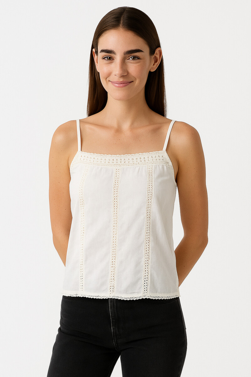 Musculosa Reuno - Blanco 