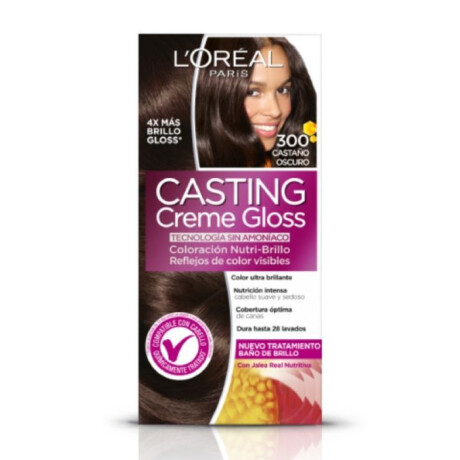 Tintura Para Cabello L'Oréal Paris Casting Creme Gloss Castaño Oscuro Tintura Para Cabello L'Oréal Paris Casting Creme Gloss Castaño Oscuro