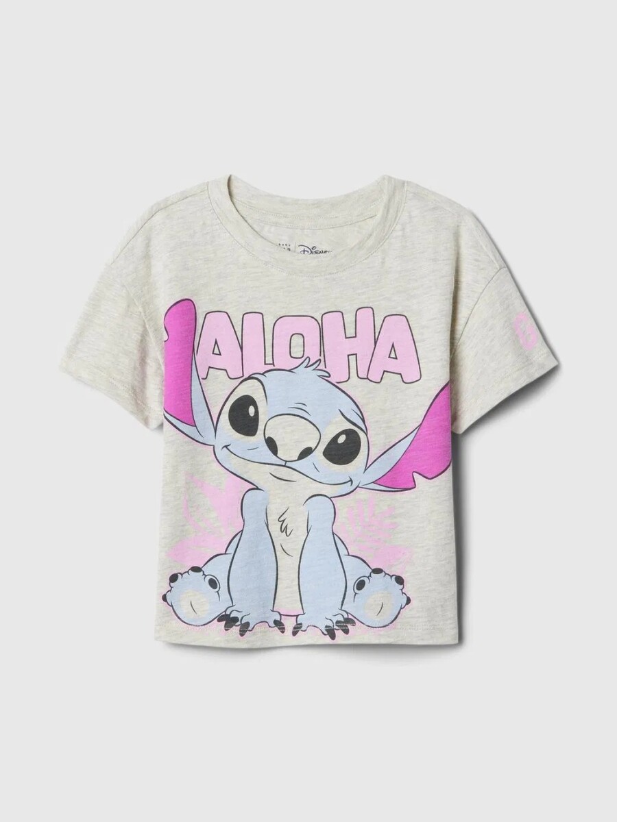 Remera Disney Toddler Niña - B03 Light Grey Heather 