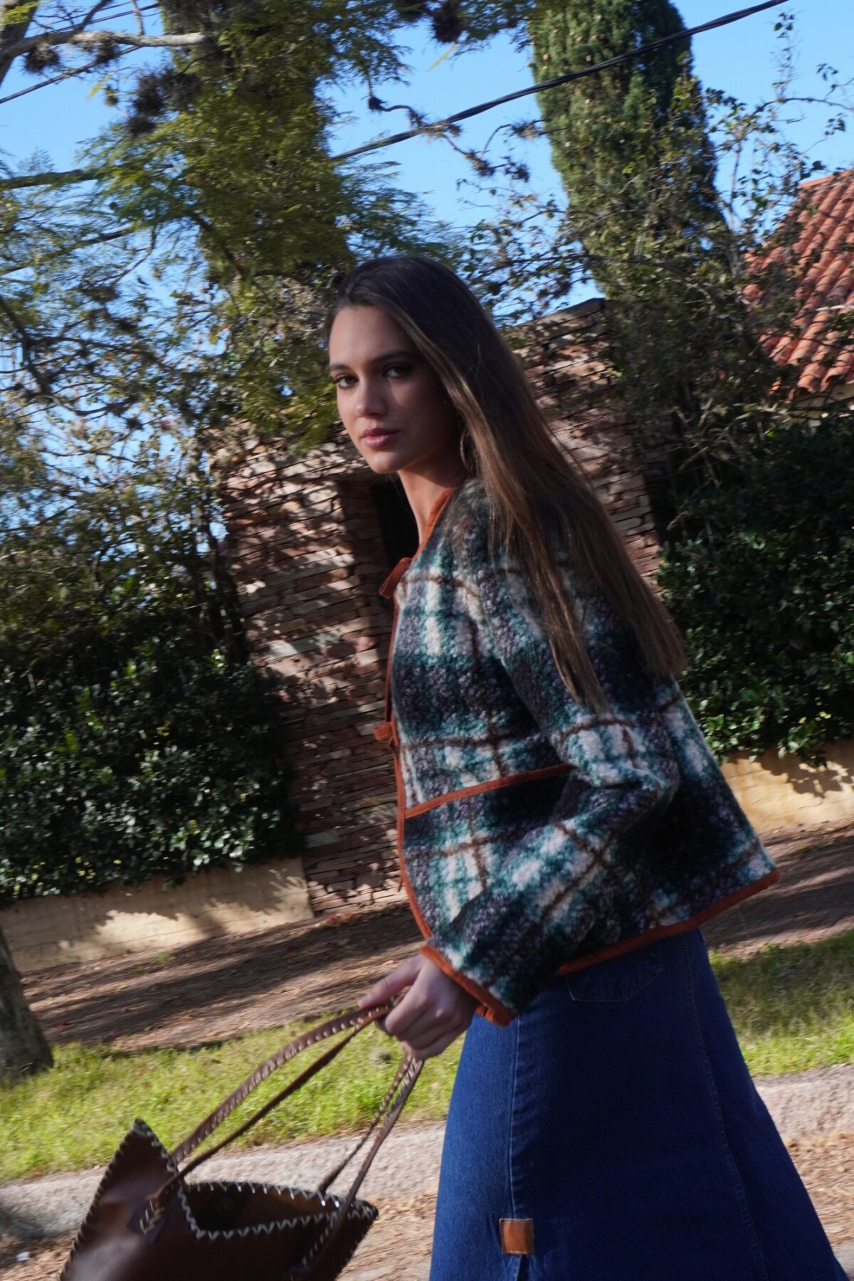 Field Coat Verde / Negro