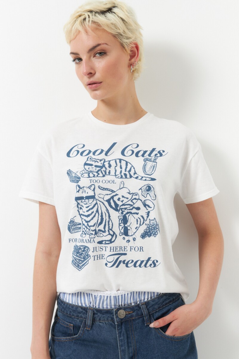 REMERA COOL CATS 