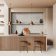PORCELANATO RECTANGULAR 60X120 MATE BEIGE TERRAZO GAMAS DE BEIGE