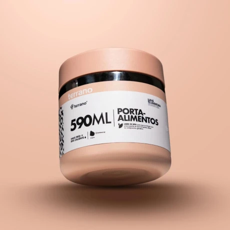Contenedor de Alimentos Terrano 590ML ROSA