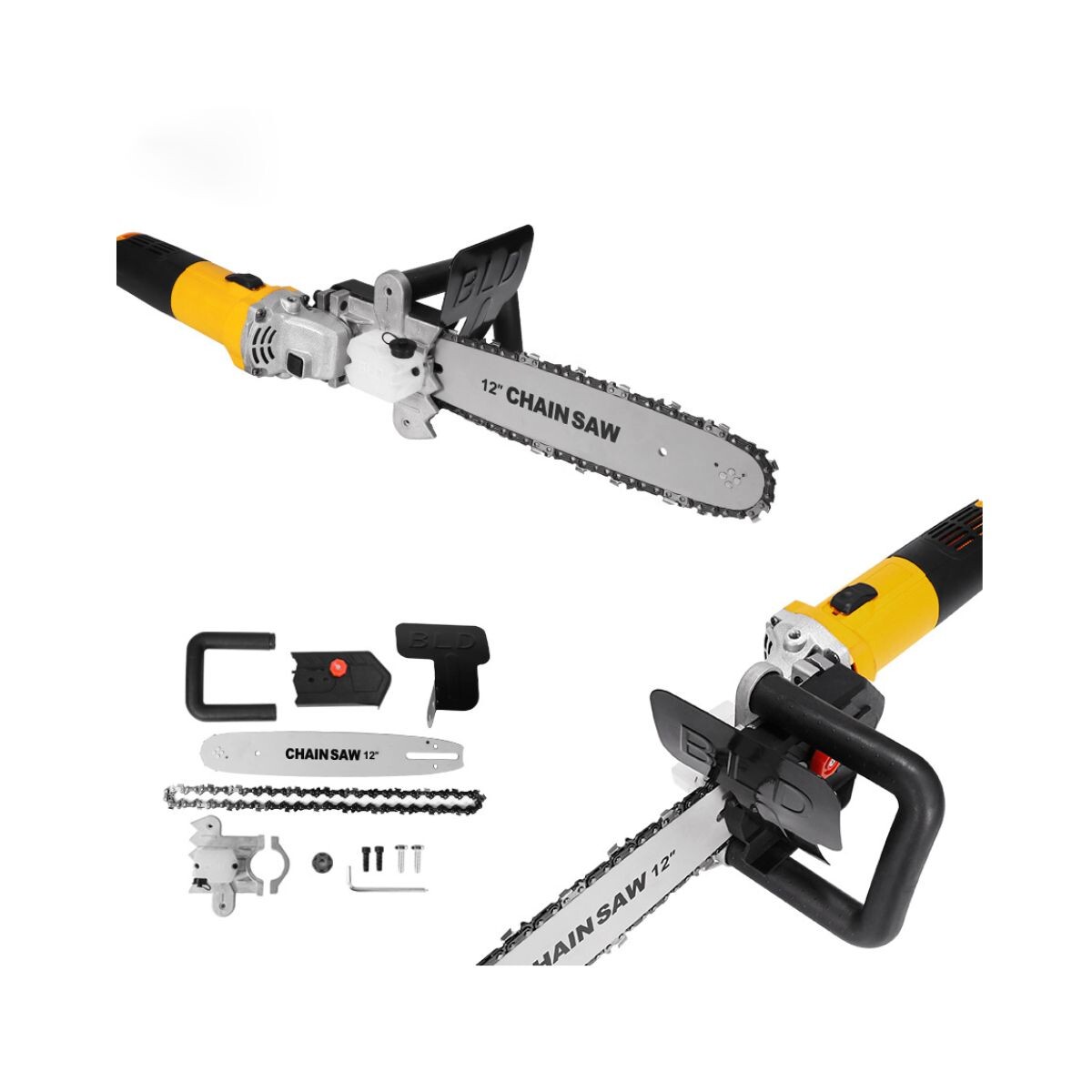 ACOPLE SIERRA PARA AMOLADORA ESPADA 12" SIERRA Acople Sierra Para Amoladora Espada 12" Sierra