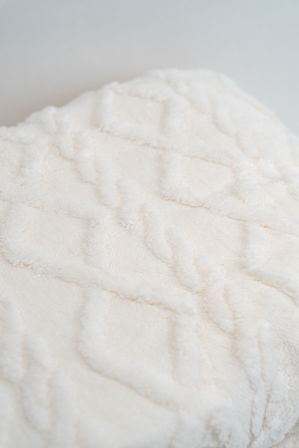 Manta Poli 2 Plazas - 420g Beige