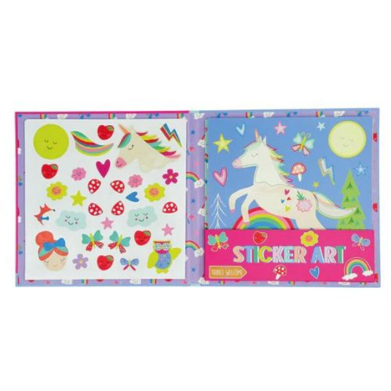 Libro de stickers Floss y Rock - Fantasia Libro De Stickers Floss Y Rock - Fantasia