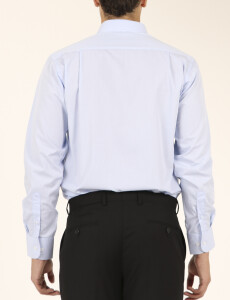 011683 CAMISA VESTIR HARRINGTON LABEL Celeste Medio