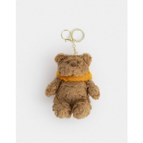 Llavero Y Charm Peluche ''halloween'' Marron Medio