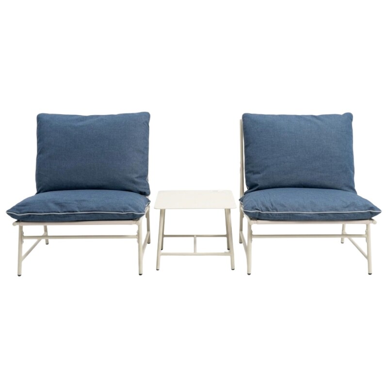 JGO JARDIN FURNITURE STEEL 3PZAS Unica