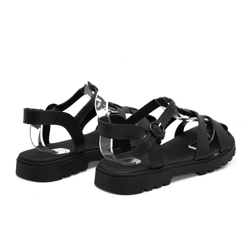 Sandalias Molekinha Infantil de Niños - 2344.145-9569 Negro