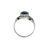 Anillo Solitario-Plata 925-Piedra Zafiro-AN3825 conpiedra