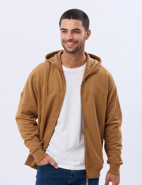 CANGURO CON CAPUCHA Beige