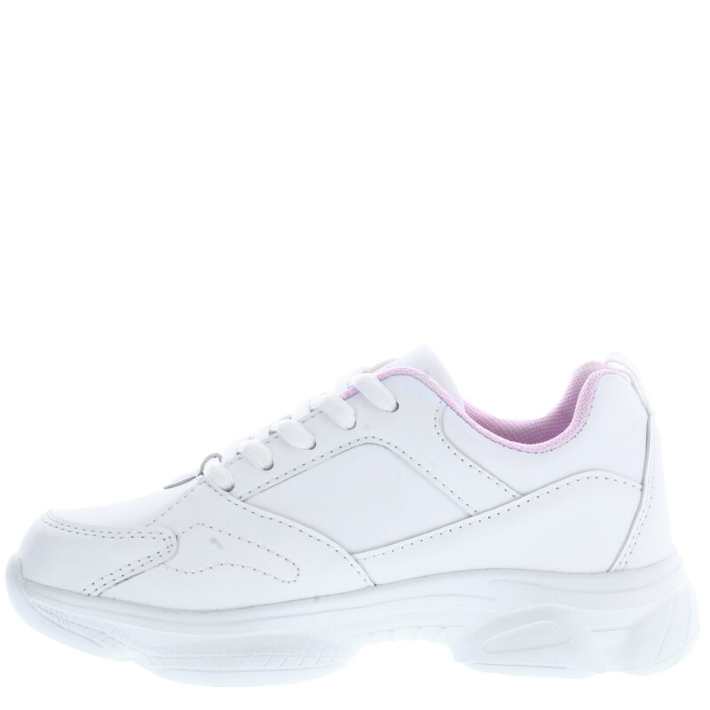 Championes Infantiles Push ARTI con forro en contraste Blanco - Rosado