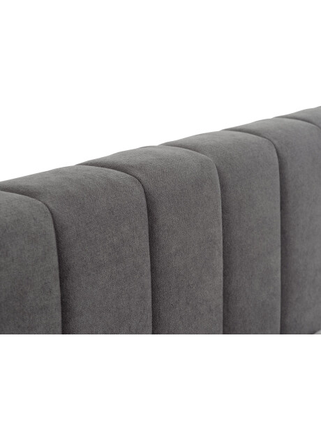 Estructura cama AGERFELD 2 Plazas 140x200 gris osc Estructura cama AGERFELD 2 Plazas 140x200 gris osc