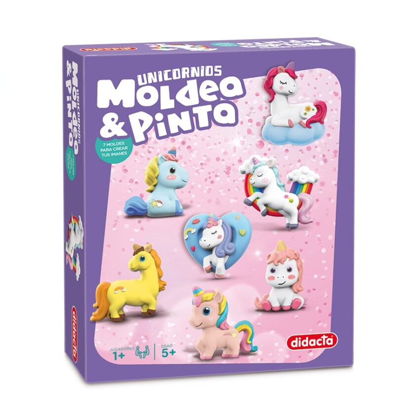 Modela y pinta Unicornios Modela y pinta Unicornios