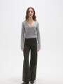 Sweater Olme Gris Melange Medio