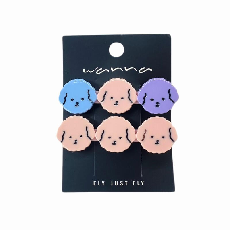Broches Infantiles x2 Wanna Mix Color