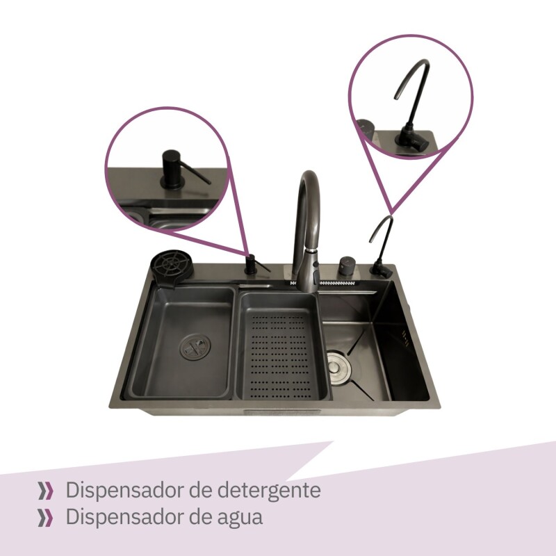 Pileta de Cocina Acero Inox Multifuncional Pileta de Cocina Acero Inox Multifuncional