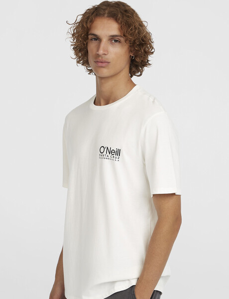 Remera O'Neill Cali Logo Blanco