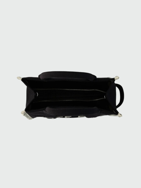 Marc Jacobs- Bolso tejido en jacquard , The Medium Tote Bag Negro