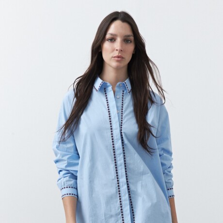 CAMISA NERNIA Celeste