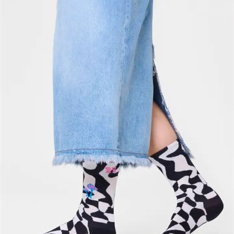 Happy Socks Medias - Distorter Check Happy Socks Medias - Distorter Check