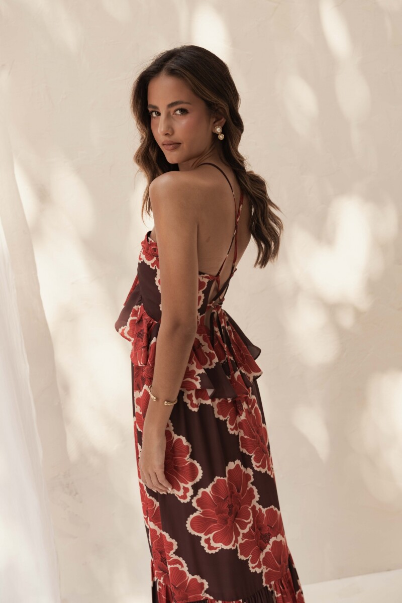 VESTIDO ISABELLA BRICK BLOOM REVERIE VESTIDO ISABELLA BRICK BLOOM REVERIE
