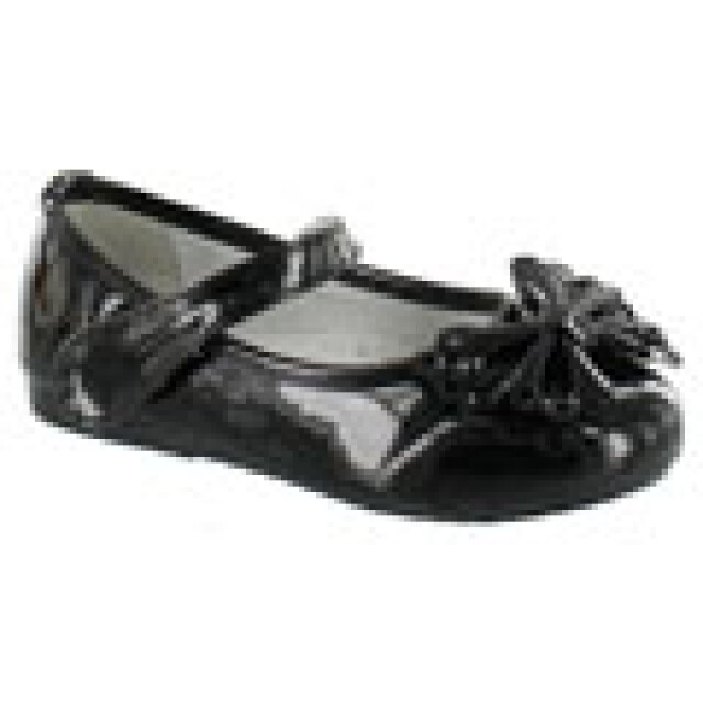 Balerinas Infantiles Croco Kids Gacela Negro