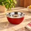 Bowl aleman acero inox 17 cm rojo PRISMA Bowl aleman acero inox 17 cm rojo PRISMA