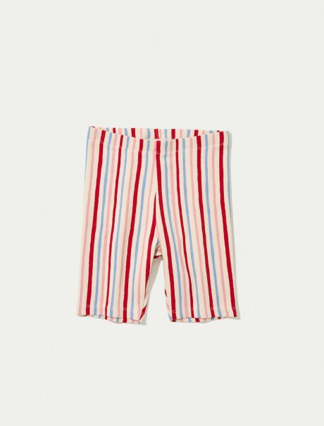 BERMUDA INFANTIL CON ESTAMPADO MULTICOLOR