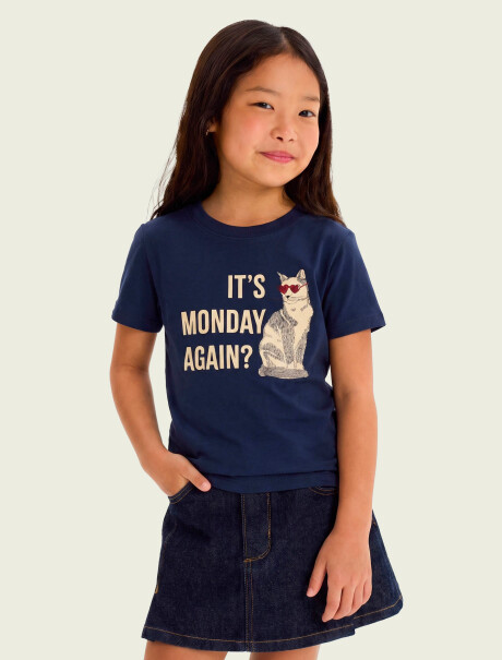 CAMISETA CON ESTAMPA BLUSA MM FEM