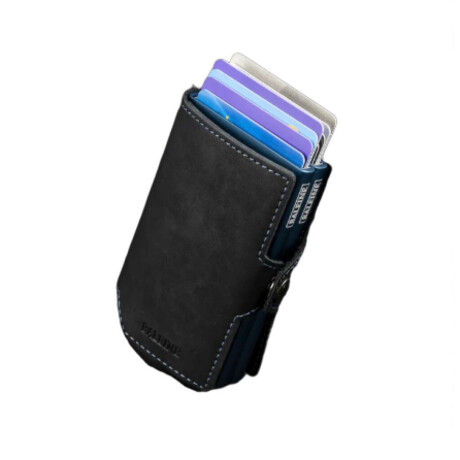 Billetera Baleine Double Kansas Deep Navy