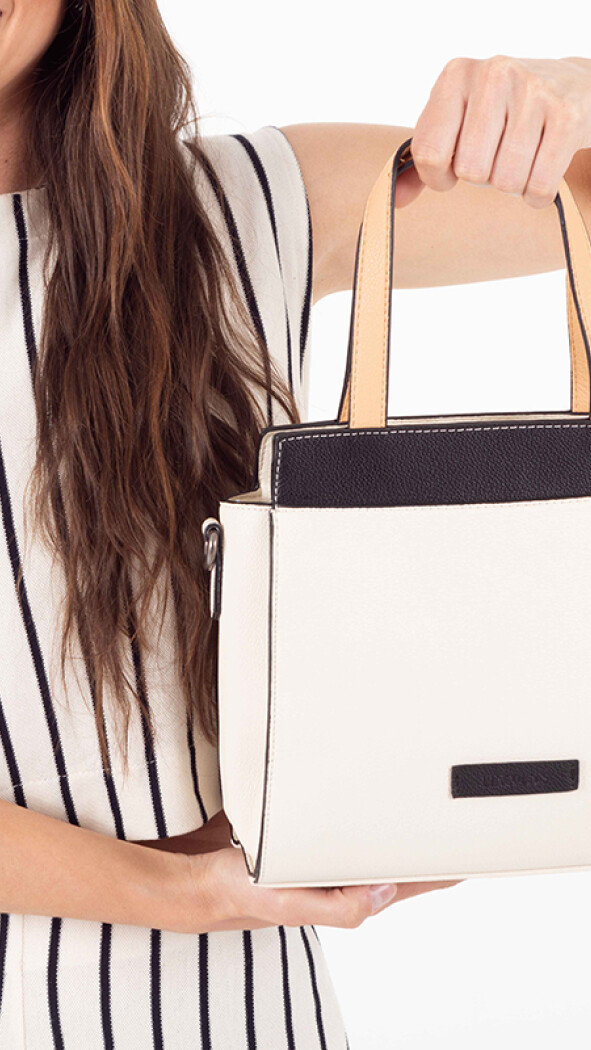 CARTERA LOS ANGELES CRUDO NEGRO Y NUEZ