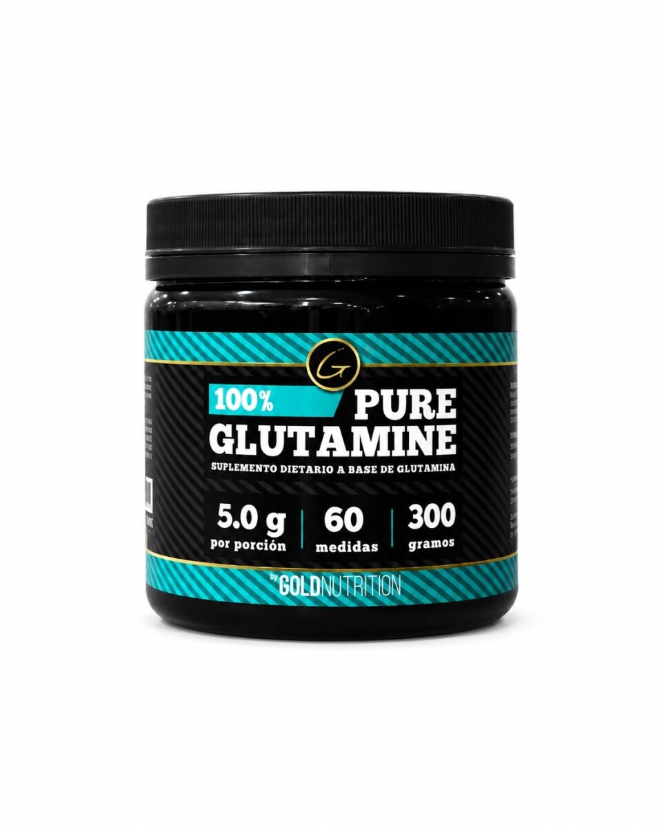 100% Pure Glutamina 300gr Gold Nutrition 