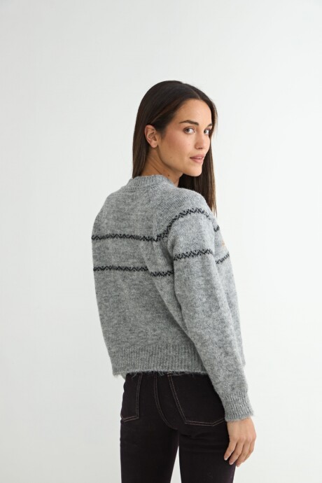 CARDIGAN CLERO GRIS