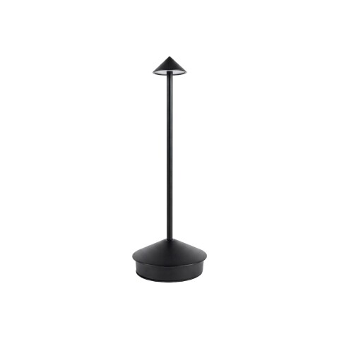 LAMPARA LED NEGRA 10.5X29CM C/USB Unica