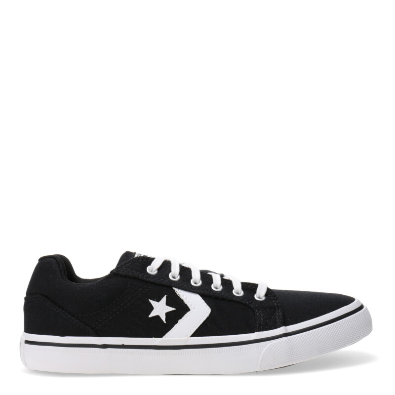 Championes de Mujer Converse Distrito Negro - Blanco