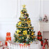 Kit Arbol Completo + Adornos Chirimbolos Decoracion Navideña Variante Color Dorado
