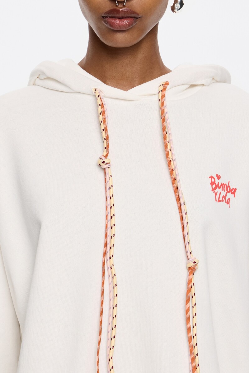 SUDADERA Blanco