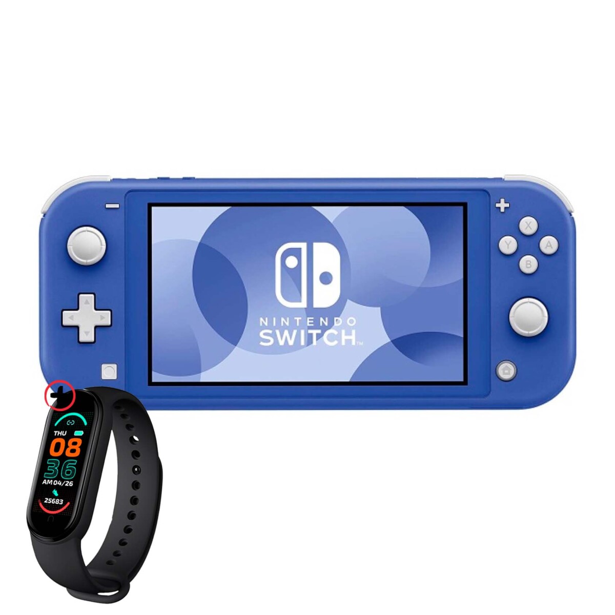 Nintendo Switch Lite 32GB Standard color azul + Smartwatch 