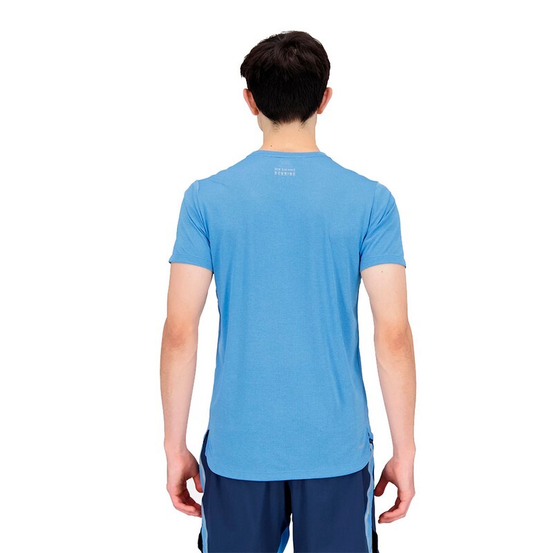 Remera New Balance Impact Run Azul