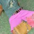 Multi Stone Bag Beige