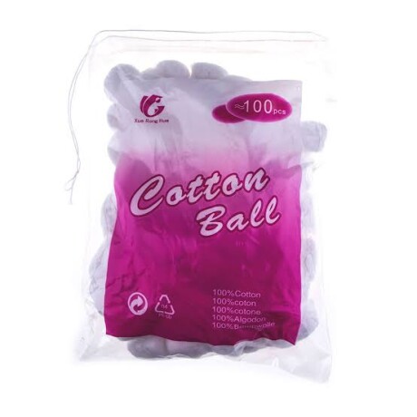 Algodón en bolitas x 100 unidades Algodón en bolitas x 100 unidades