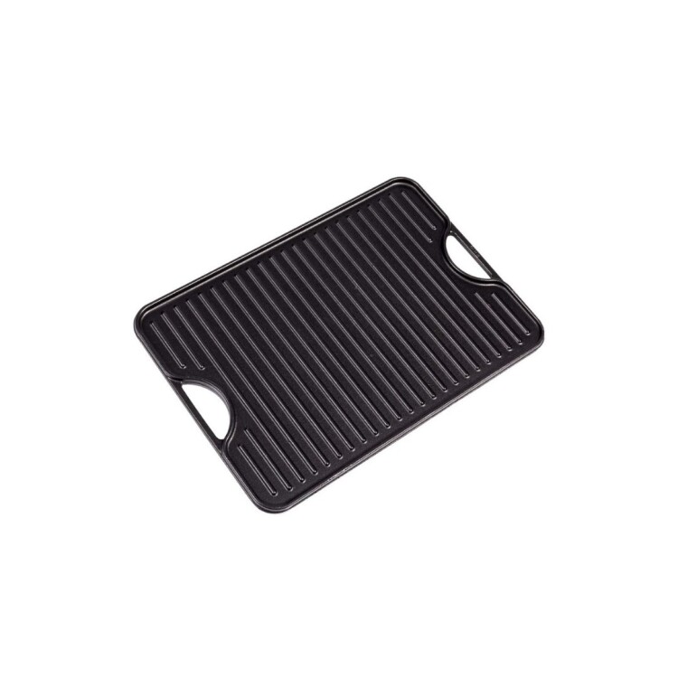 PLANCHA VICTORIA HIERRO FUNDIDO C/ASAS 50X35CM NEGRO